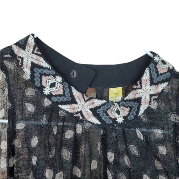 Free People High Neck Side Ties Tank Sz XS - Picture 7 of 13